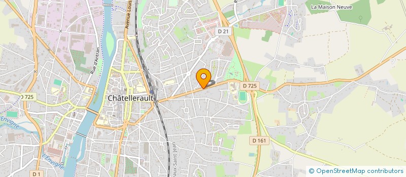 localisation de l'entreprise JM AVENIR INVEST à CHATELLERAULT