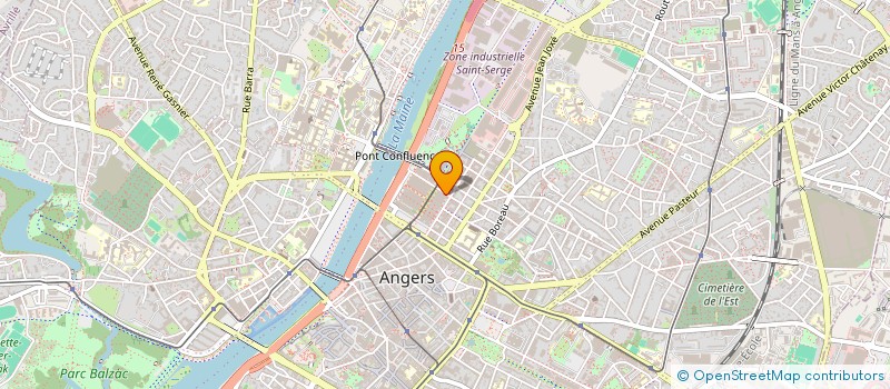 localisation de l'entreprise JM AVOCAT à ANGERS