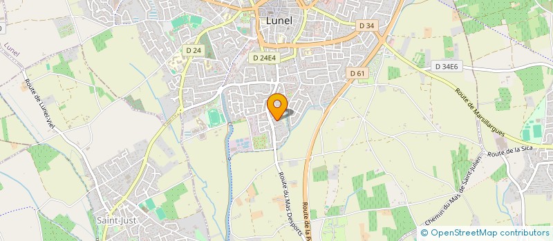 localisation de l'entreprise JM-B  LUNEL