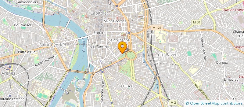 localisation de l'entreprise JM BAT-SERVICES à TOULOUSE