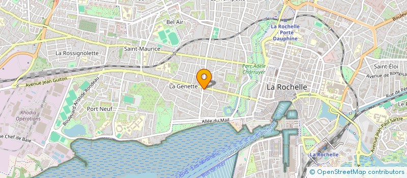 localisation de l'entreprise JM BERNARD  LA ROCHELLE