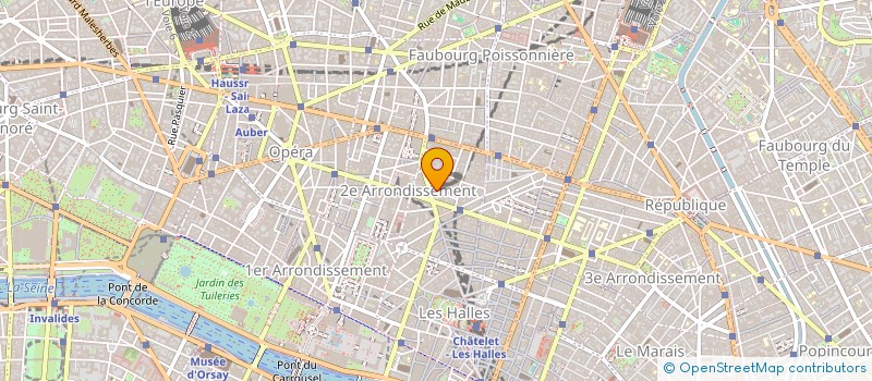 localisation de l'entreprise JM BOULARD COMMUNICATION  PARIS