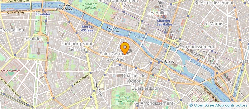 localisation de l'entreprise JM BRAUN à PARIS