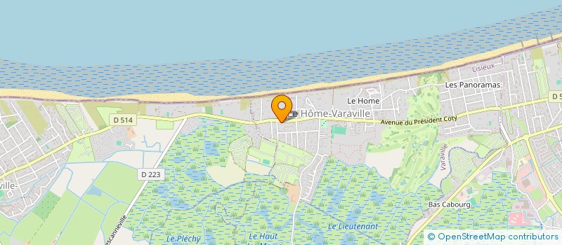 localisation de l'entreprise JM & C  VARAVILLE