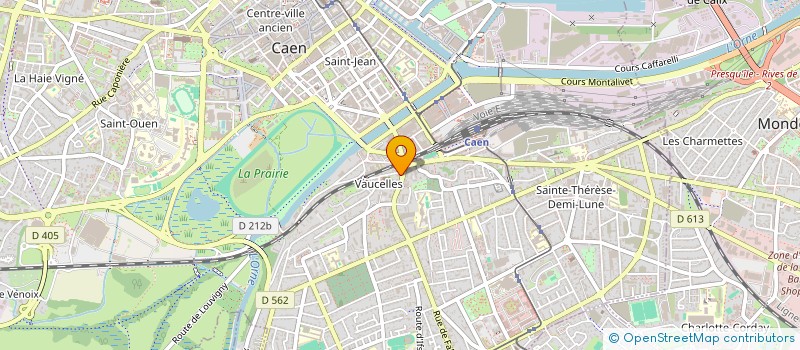 localisation de l'entreprise JM & CE à CAEN