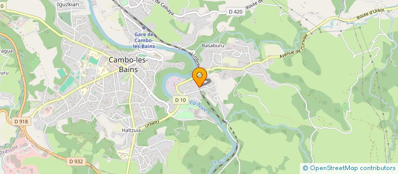 localisation de l'entreprise JM CHARGING  CAMBO-LES-BAINS