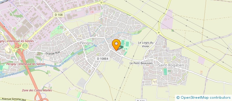 localisation de l'entreprise JM CHIRO  LA ROCHELLE