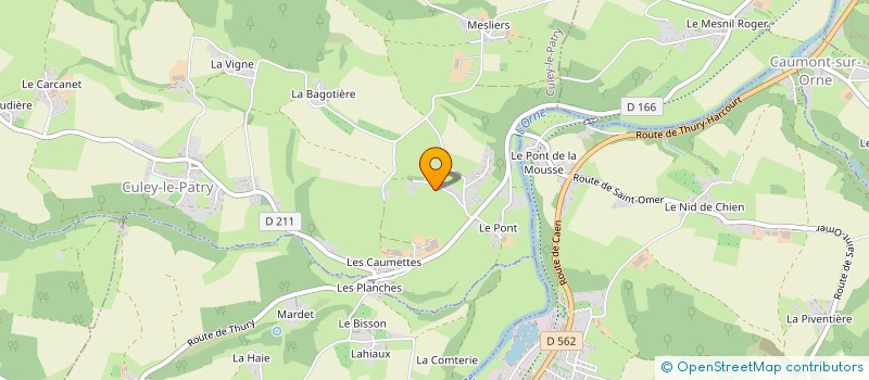 localisation de l'entreprise JM CLIM à DONNAY