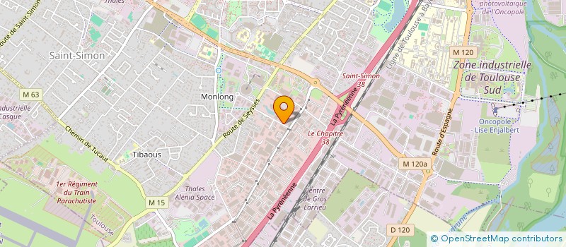 localisation de l'entreprise JM COM MEDIA à TOULOUSE