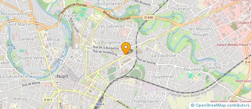 localisation de l'entreprise JM-CONCIERGERIE à NIORT