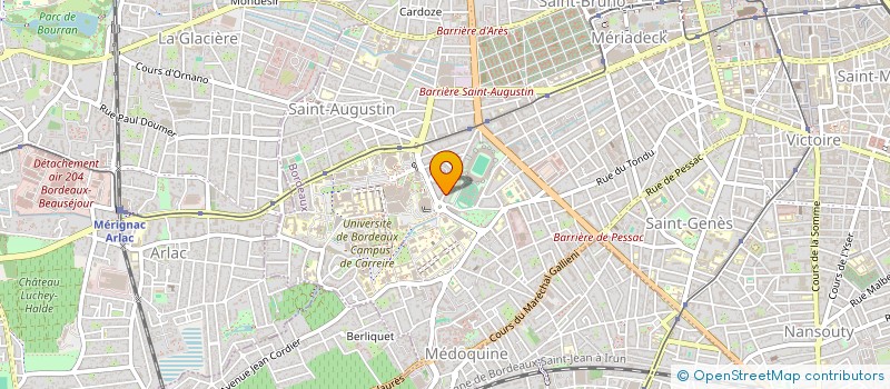 localisation de l'entreprise JM CONSEIL  BORDEAUX