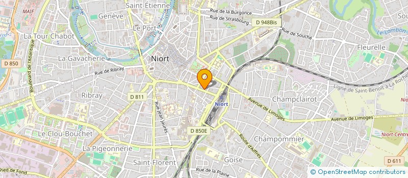 localisation de l'entreprise JM-CONSEILS-STRATEGIES à NIORT