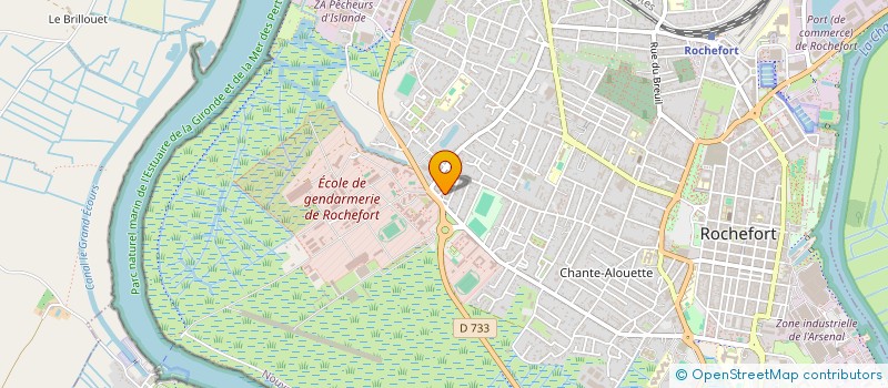 localisation de l'entreprise JM CONSTRUCTION  ROCHEFORT