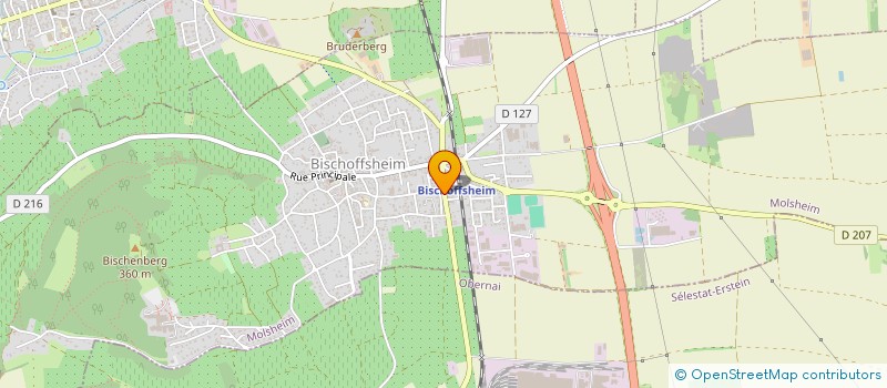 localisation de l'entreprise JM CONSTRUCTION  MOLSHEIM