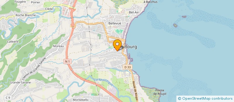 localisation de l'entreprise JM CONSTRUCTION à PETIT-BOURG