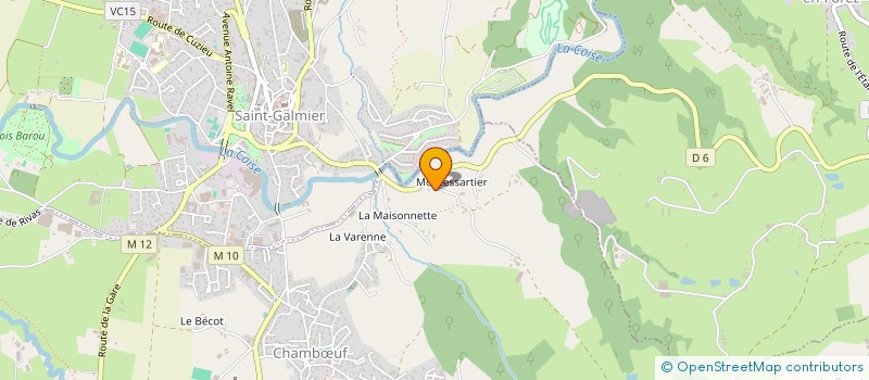 localisation de l'entreprise JM CONSULT  CHAMBUF