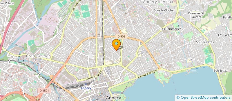 localisation de l'entreprise JM CONSULTING à ANNECY