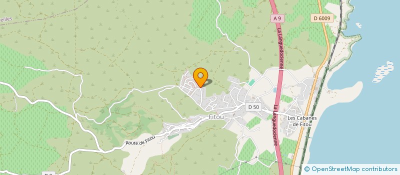 localisation de l'entreprise JM CONSULTING  FITOU