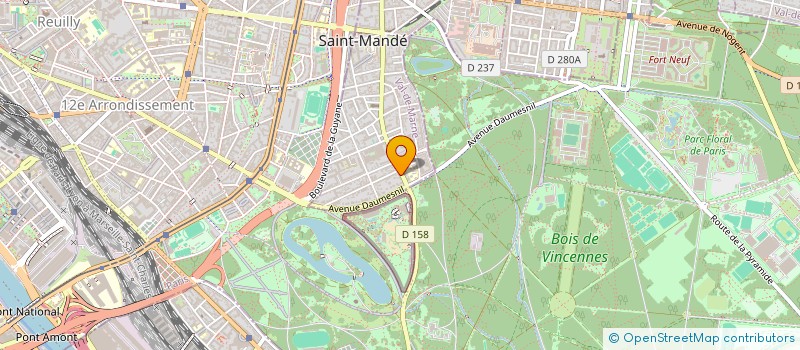 localisation de l'entreprise JM CONSULTING & ASSOCIES à SAINT-MANDE