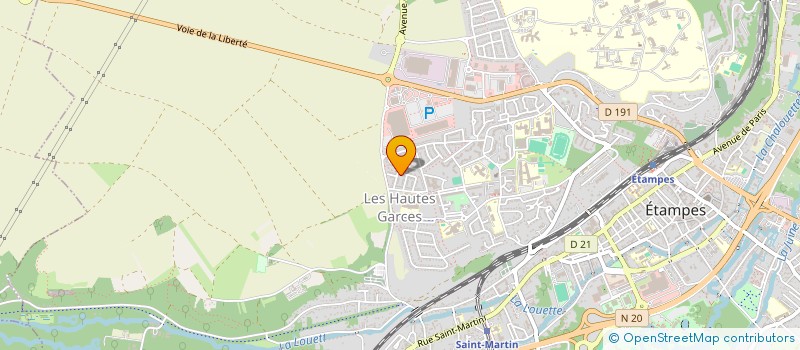 localisation de l'entreprise JM COUVERTURE  ETAMPES