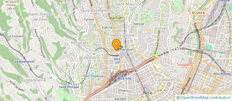 localisation de l'entreprise JM DAYTONA à NICE