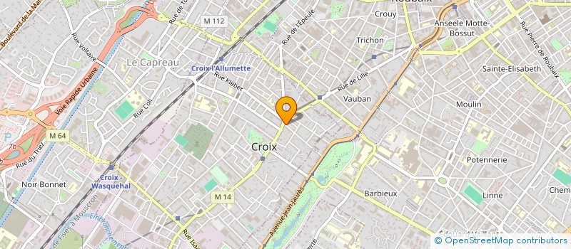 localisation de l'entreprise JM DELANNOY CONSULTING à CROIX