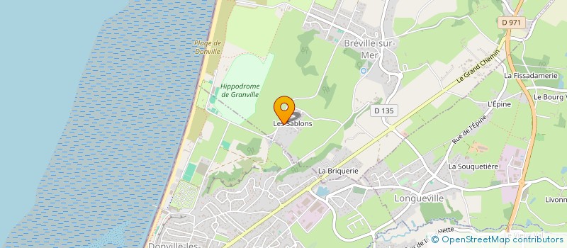 localisation de l'entreprise JM DISTRIB  BREVILLE-SUR-MER