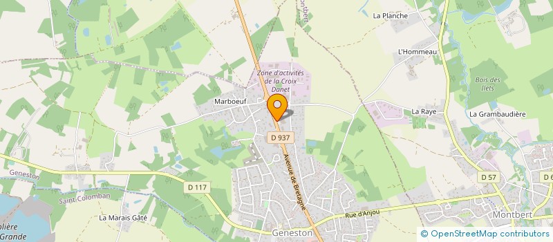 localisation de l'entreprise JM DISTRIBUTION  LOUZY