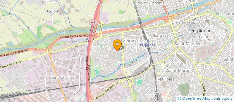 localisation de l'entreprise JM DISTRIBUTION à PERPIGNAN