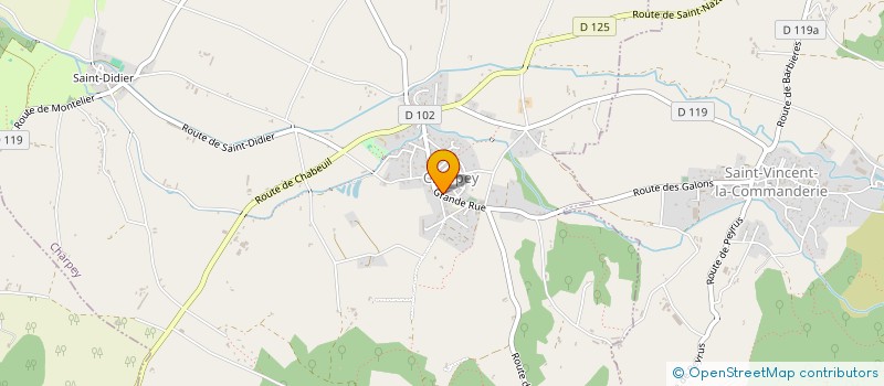 localisation de l'entreprise JM.ECT  CHARPEY
