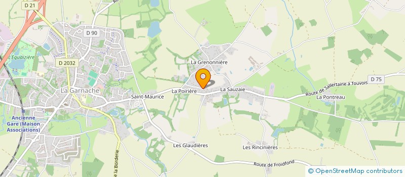 localisation de l'entreprise JM ENERGIE à LA GARNACHE