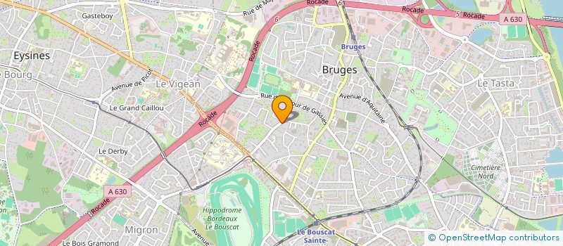 localisation de l'entreprise JM EXPERT à BORDEAUX