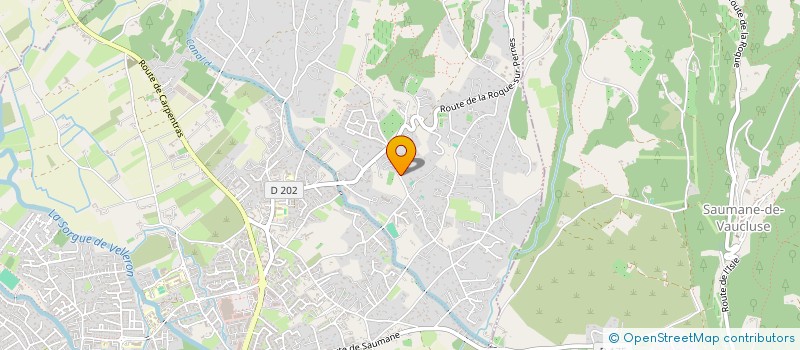 localisation de l'entreprise JM FACADES  L'ISLE-SUR-LA-SORGUE