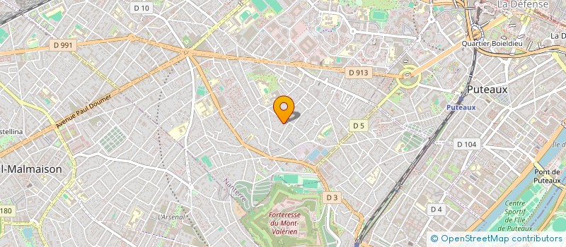 localisation de l'entreprise JM FINANCE & PATRIMOINE  NANTERRE