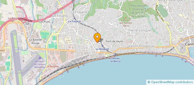 localisation de l'entreprise JM GLOBAL  CANNES