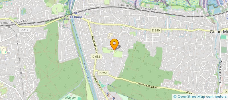 localisation de l'entreprise JM GLOBAL CONSULTING  GUJAN-MESTRAS