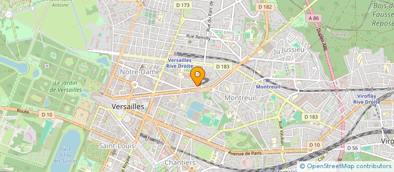 localisation de l'entreprise JM GOEHRS PARTNERS à VERSAILLES