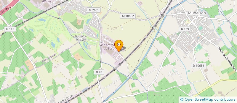 localisation de l'entreprise JM GROUP à MONTPELLIER