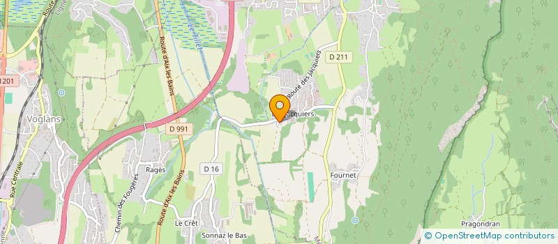 localisation de l'entreprise JM GROUPE à VOGLANS