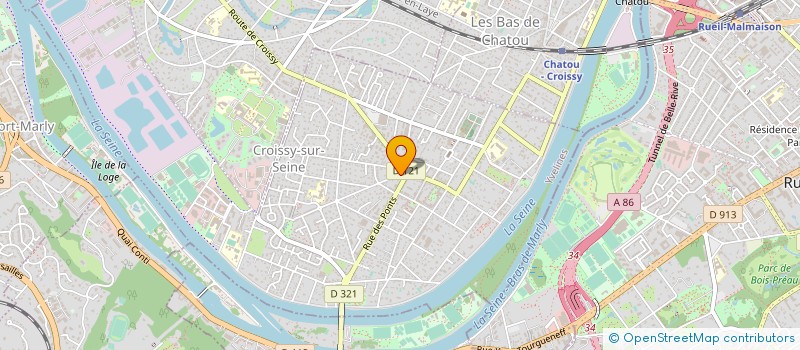 localisation de l'entreprise JM GROUPE à CROISSY-SUR-SEINE