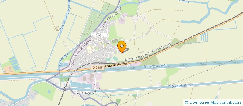 localisation de l'entreprise JM GUERINEAU  L'ILE-D'ELLE