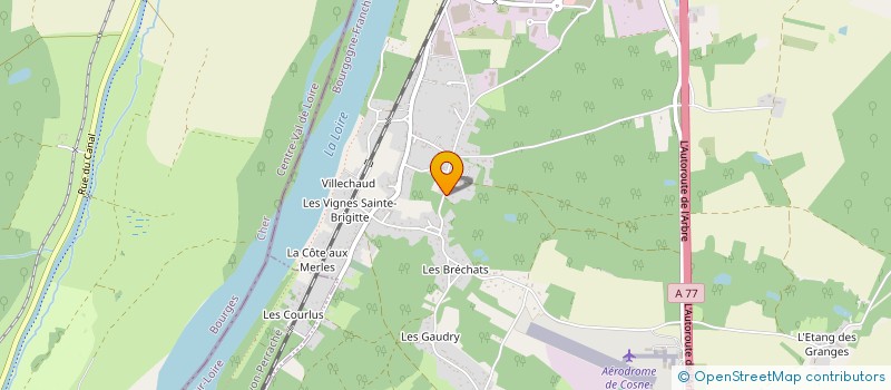 localisation de l'entreprise JM HABITAT à COSNE-COURS-SUR-LOIRE