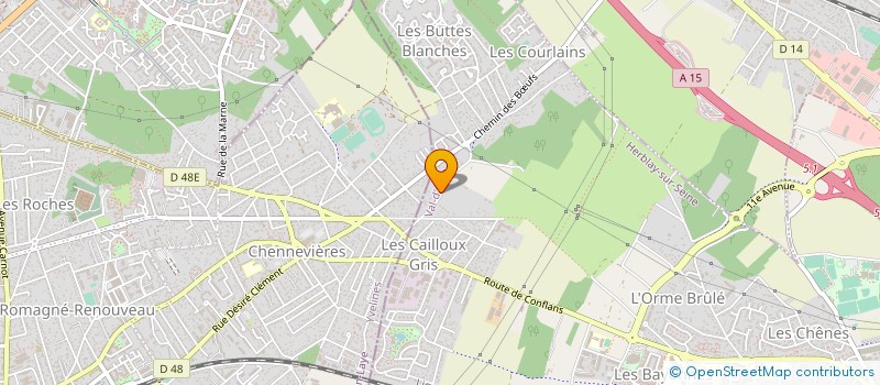 localisation de l'entreprise JM HOLDING  HERBLAY-SUR-SEINE