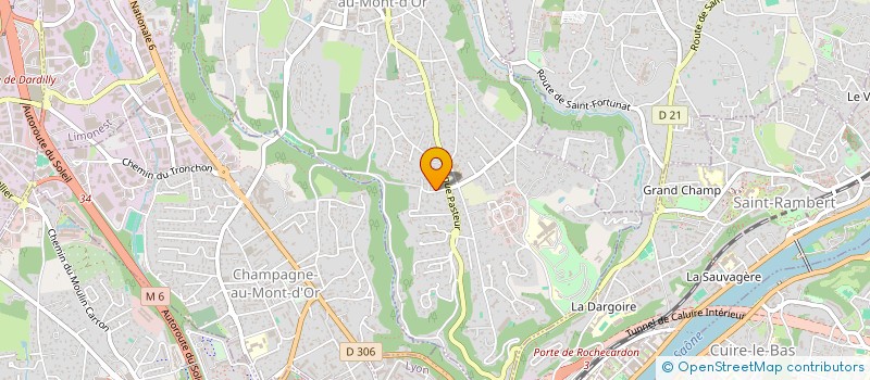 localisation de l'entreprise JM HUTTER  SAINT-DIDIER-AU-MONT-D'OR