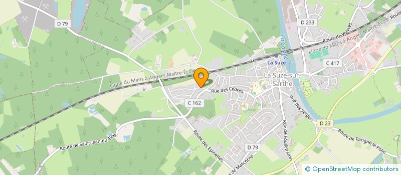 localisation de l'entreprise JM IMMO  LOUPLANDE