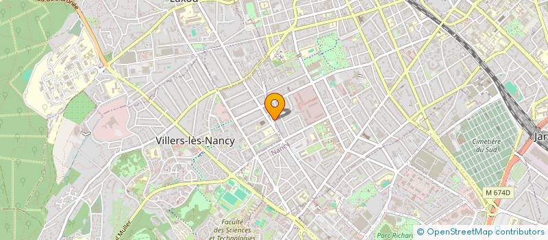 localisation de l'entreprise JM-IMMO  NANCY