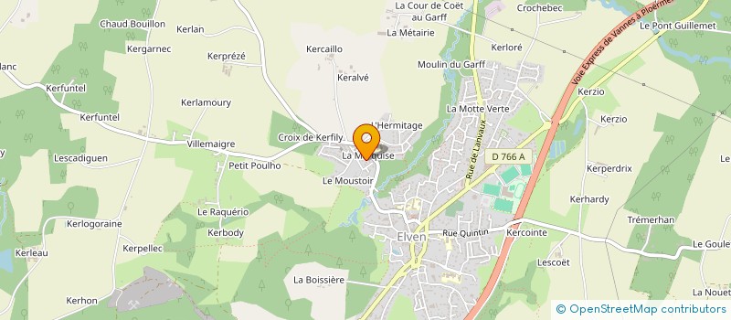 localisation de l'entreprise JM IMMO CREATIONS  ELVEN