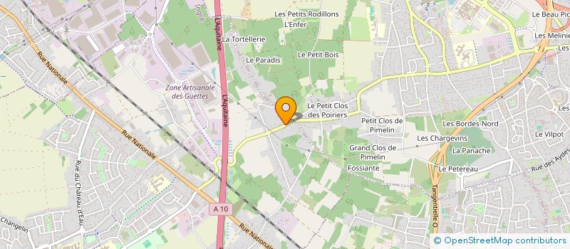 localisation de l'entreprise JM IMMO INGRE  INGRE