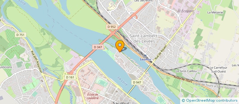 localisation de l'entreprise JM IMMOBILIER THOUARS  SAUMUR