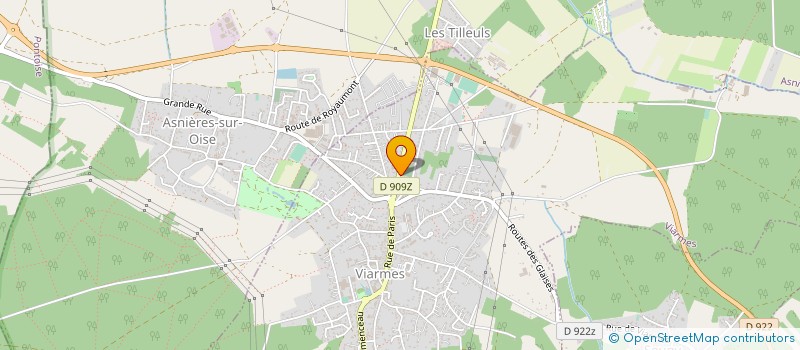 localisation de l'entreprise JM INTER-EXTER  VIARMES